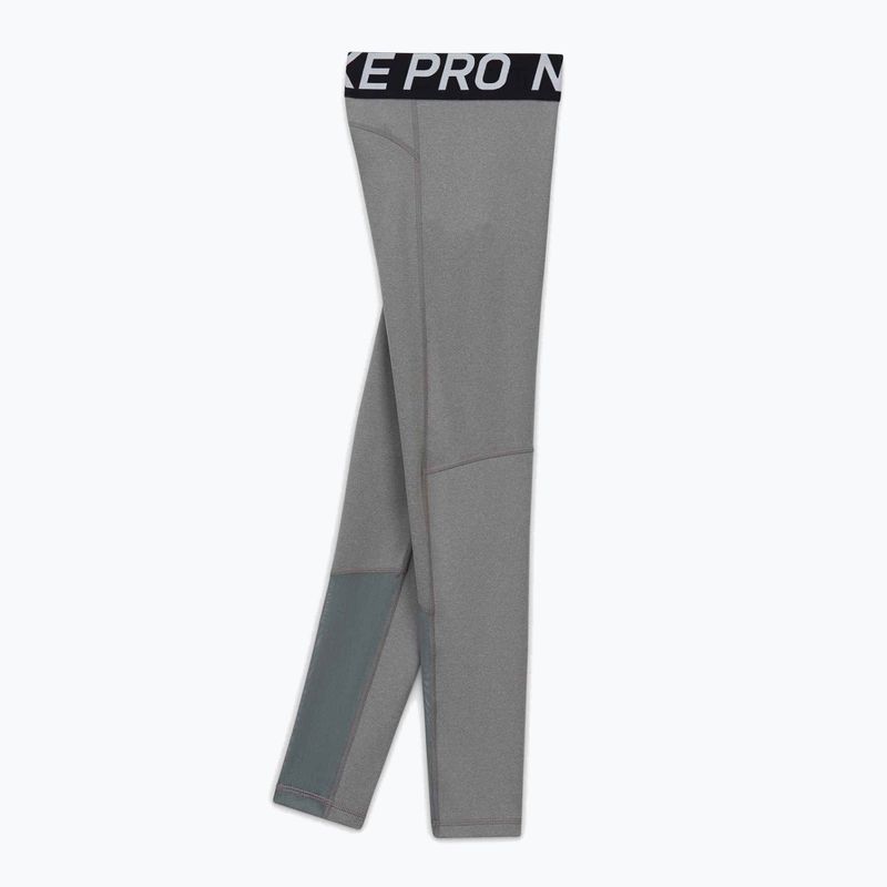 Dětské legíny Nike Pro Dri-FIT carbon heather/white 8