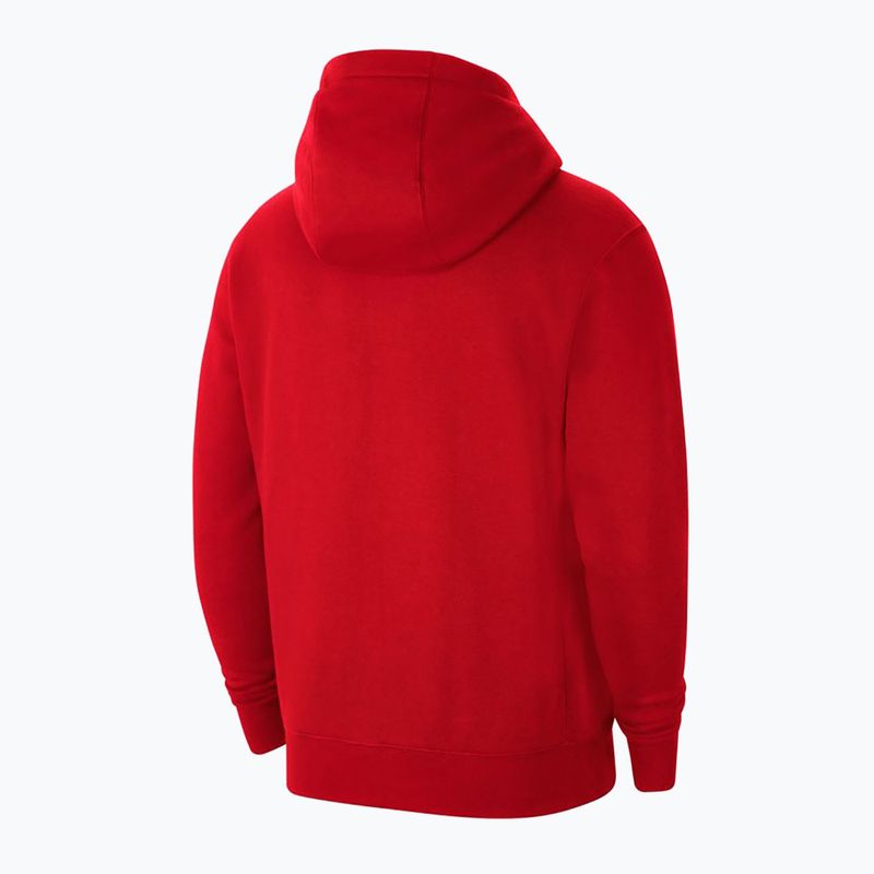 Pánská mikina s kapucí Nike Park 20 Full Zip Hoodie university red/white/white 5