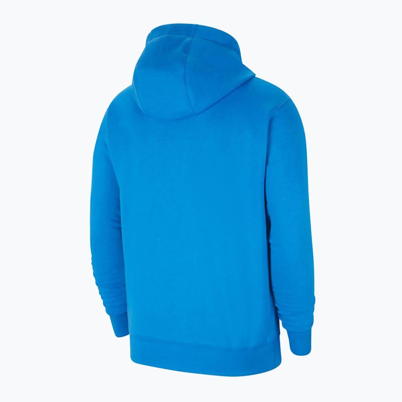 Pánská mikina s kapucí Nike Park 20 royal blue/white/white 5
