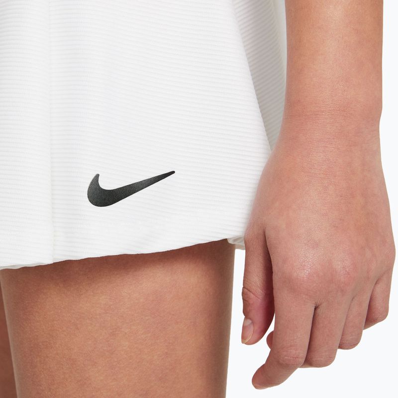 Tenisová sukně pro dívku Nike Court Dri-Fit Victory white/black 5