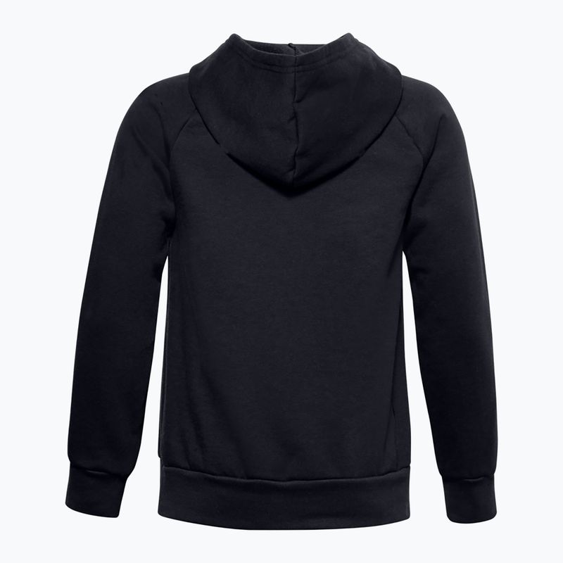 Dětská sportovní mikina Under Armour Rival Fleece Hoodie černá 1357585-001 2