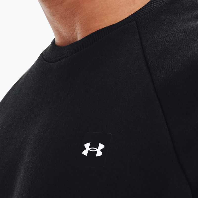 Under Armour pánská tréninková mikina Rival Fleece Crew černá 1357096 3