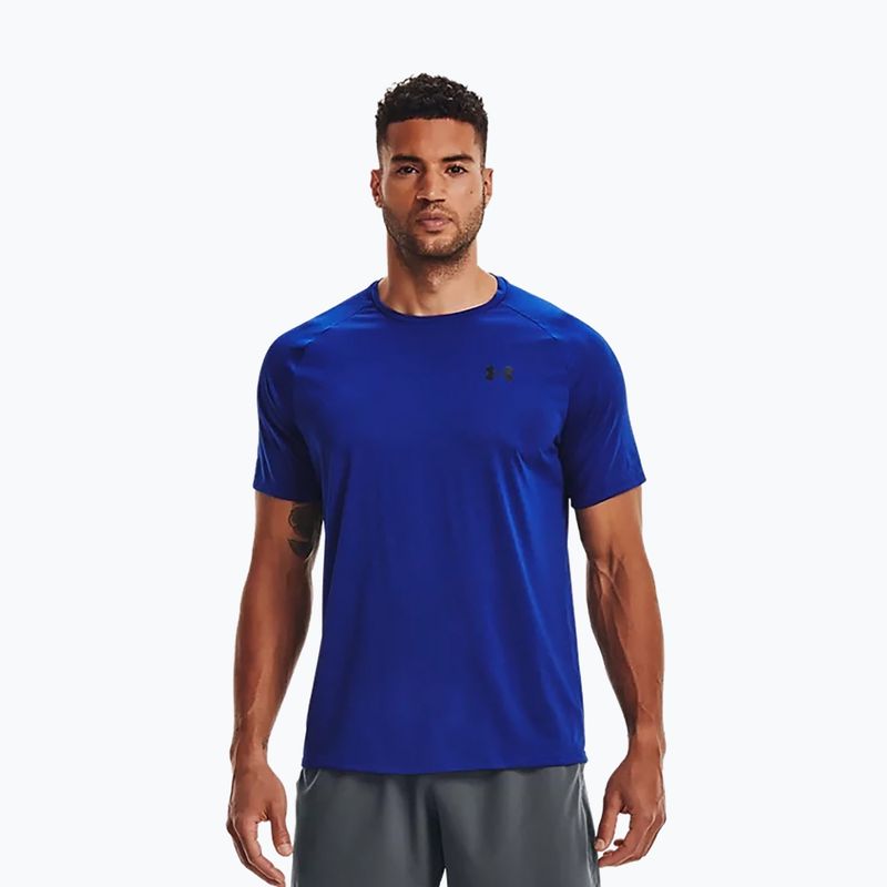 Under Armour pánské tréninkové tričko UA Tech 2.0 SS Tee Novelty blue 1345317