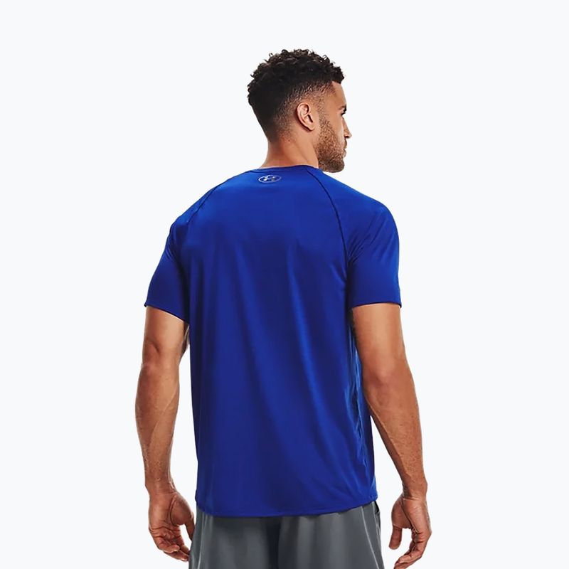 Under Armour pánské tréninkové tričko UA Tech 2.0 SS Tee Novelty blue 1345317 3