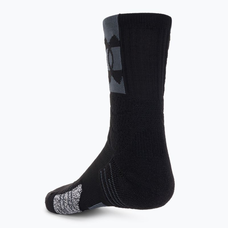 Under Armour Playmaker Mid-Crew sportovní ponožky černé 1356615 2