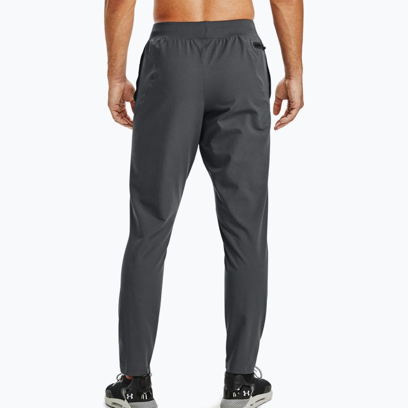Under Armour Unstoppable Tapered šedé pánské tréninkové kalhoty 1352028 2
