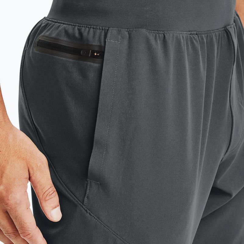 Under Armour Unstoppable Tapered šedé pánské tréninkové kalhoty 1352028 3