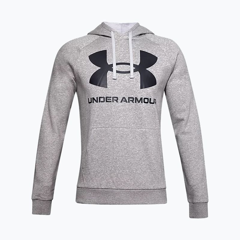 Pánská mikina Under Armour Rival Fleece Big Logo Hd šedá 1357093 5