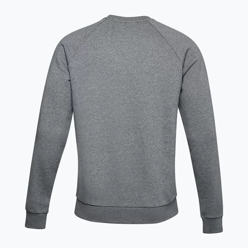 Under Armour pánská tréninková mikina Rival Fleece Crew šedá 1357096 5