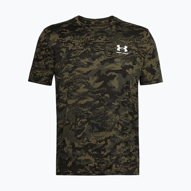 Under Armour ABC Camo green pánské tréninkové tričko 1357727-001 5