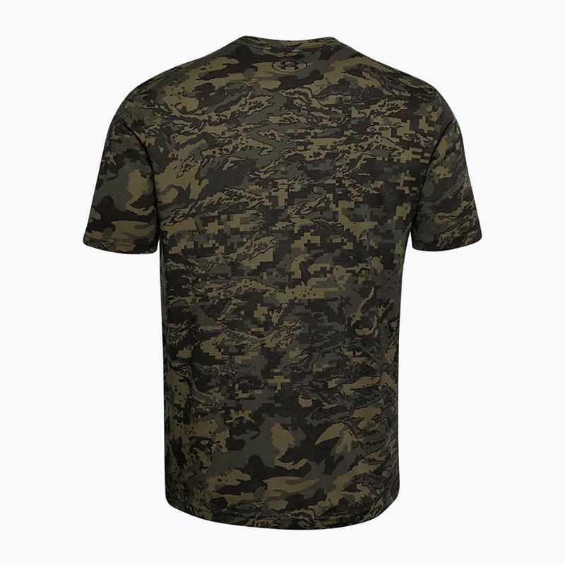 Under Armour ABC Camo green pánské tréninkové tričko 1357727-001 6