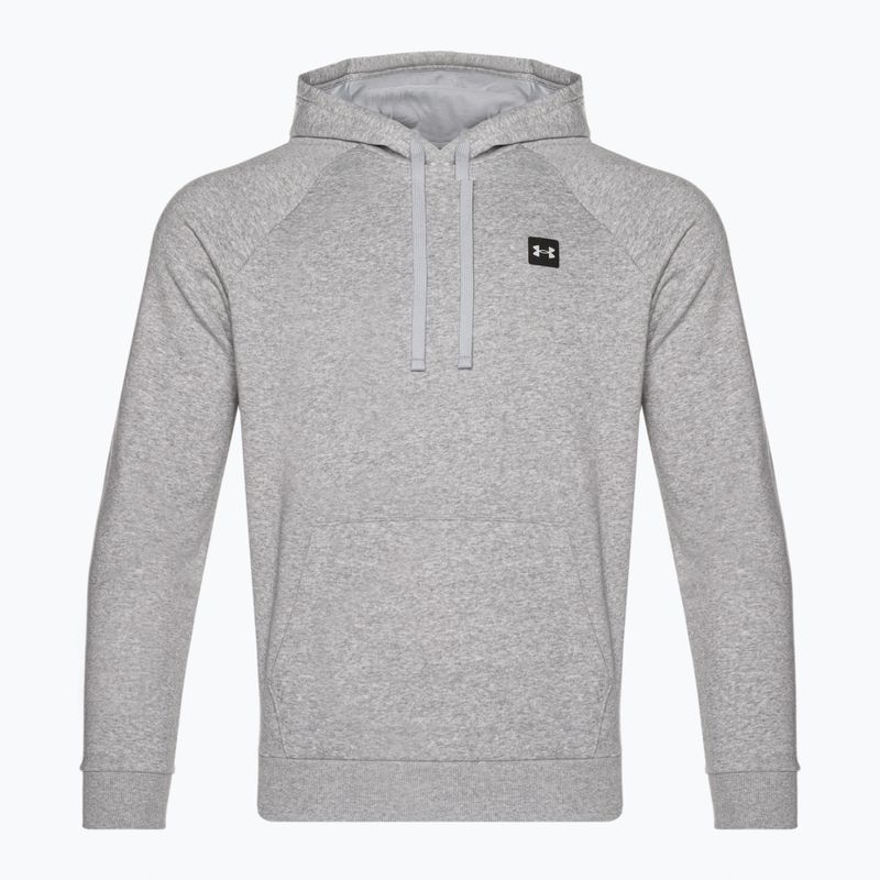 Pánská mikina Under Armour Rival Hoodie mod gray light heather/black 8