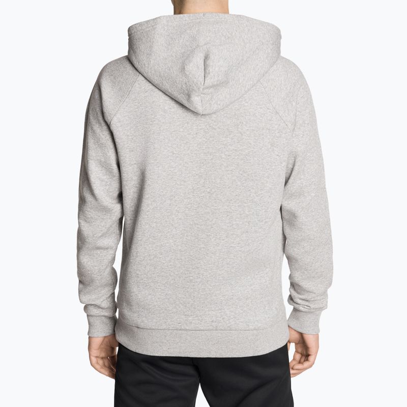 Pánská mikina Under Armour Rival Hoodie mod gray light heather/black 3