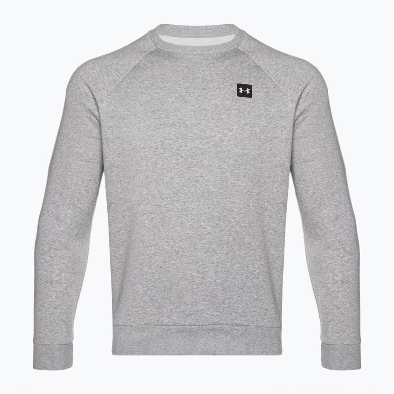 Pánská mikina Under Armour Rival Fleece Crew mod gray light heather/black 5