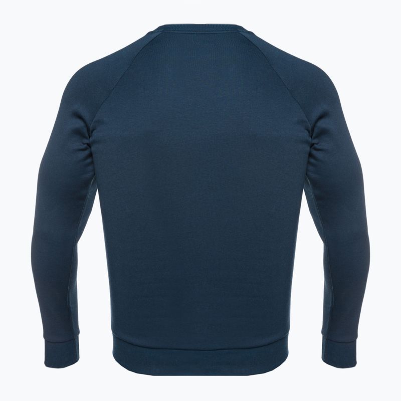 Pánská mikina Under Armour Rival Fleece Crew navy blue 10