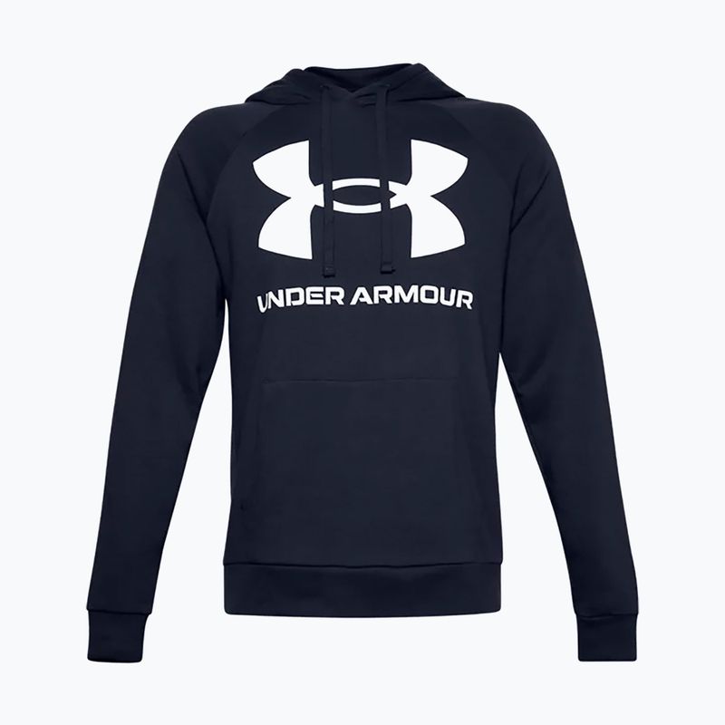 Pánská mikina Under Armour Rival Fleece Big Logo Hd navy blue 1357093 5