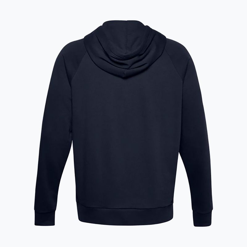 Pánská mikina Under Armour Rival Fleece Big Logo Hd navy blue 1357093 6