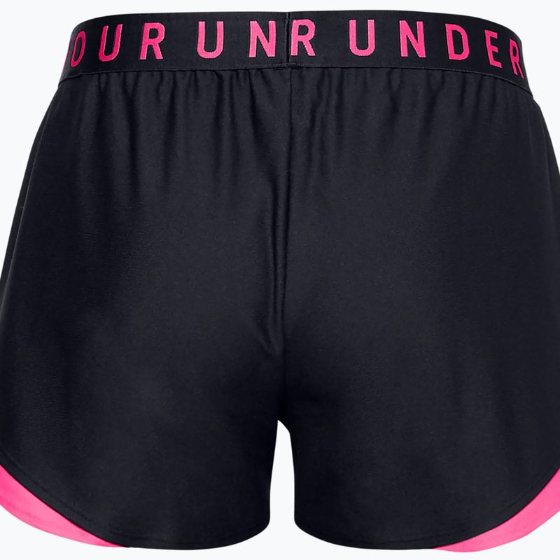 Dámské tréninkové šortky Under Armour Play Up 3.0 black/pink 1344552 4