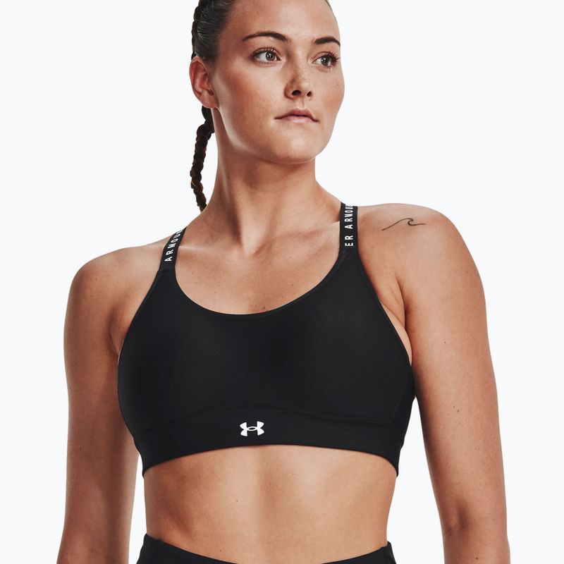 Fitness podprsenka Under Armour Infinity Mid Covered černá 1363353