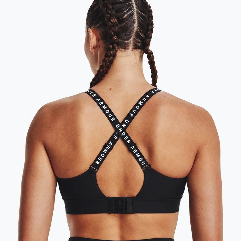 Fitness podprsenka Under Armour Infinity Mid Covered černá 1363353 2