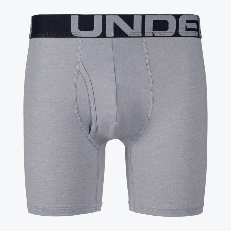 Pánské boxerky Under Armour Charged Cotton 6 in 3 Pack UAR-1363617011 2