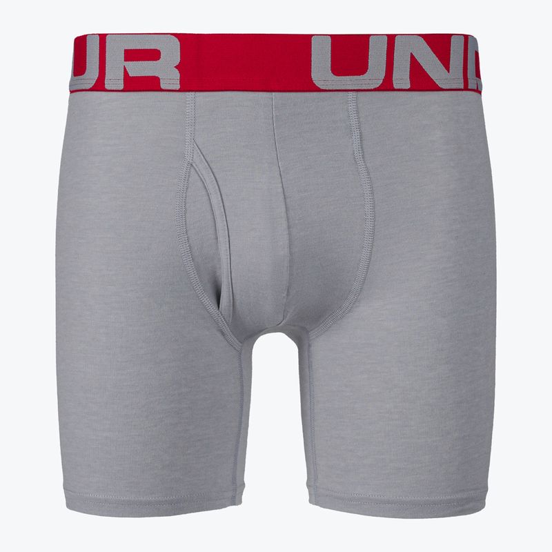 Pánské boxerky Under Armour Charged Cotton 6 in 3 Pack UAR-1363617011 4