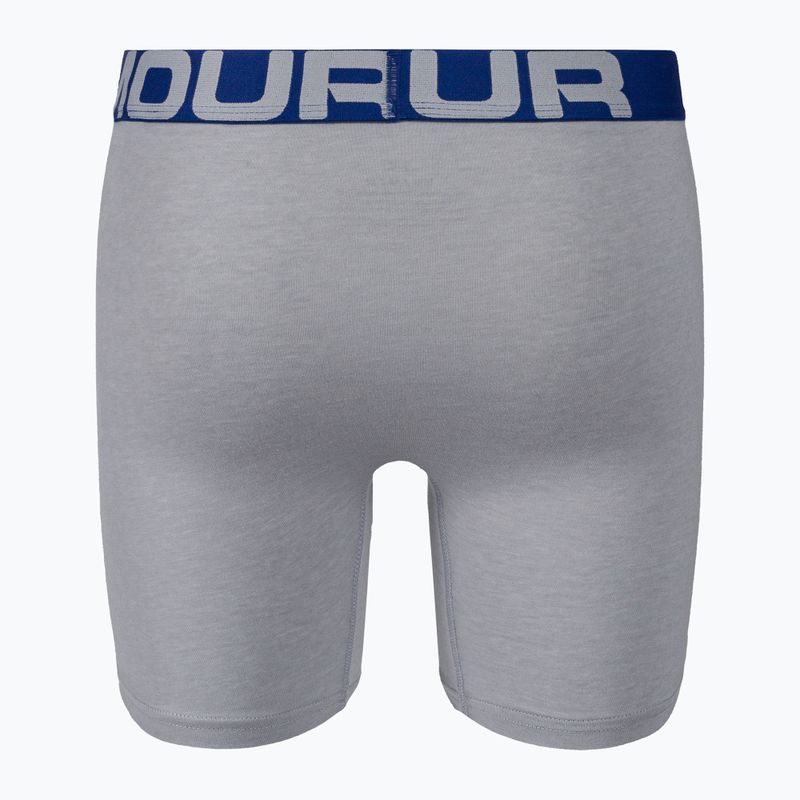 Pánské boxerky Under Armour Charged Cotton 6 in 3 Pack UAR-1363617011 7