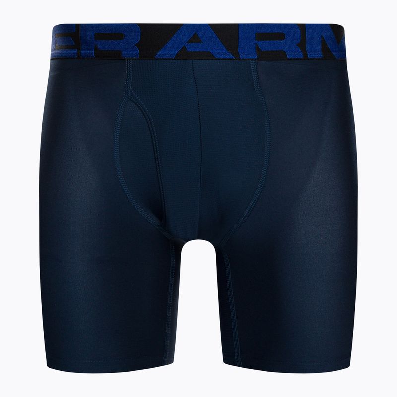 Pánské boxerky Under Armour Ua Tech 6In 2-Pack šedé 1363619-408 5