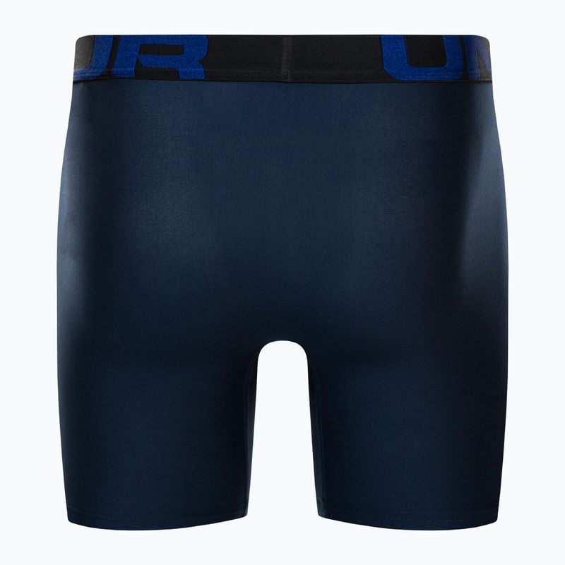 Pánské boxerky Under Armour Ua Tech 6In 2-Pack šedé 1363619-408 6