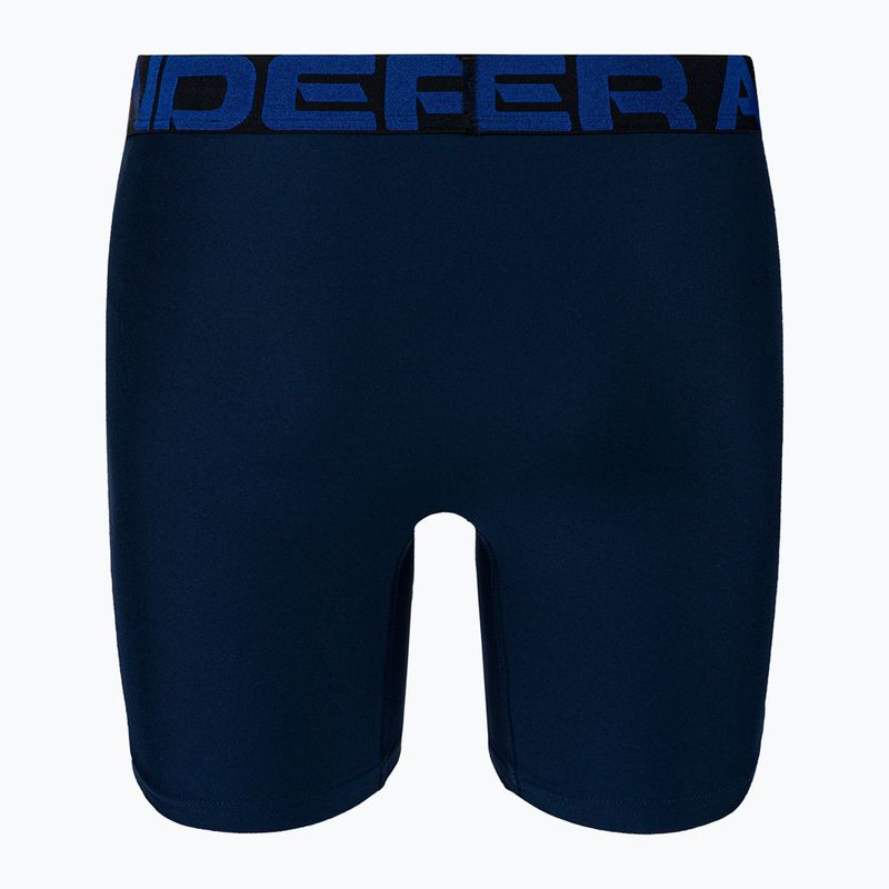 Pánské boxerky Under Armour Tech 6 in 2 Pack modré UAR-1363619400 5