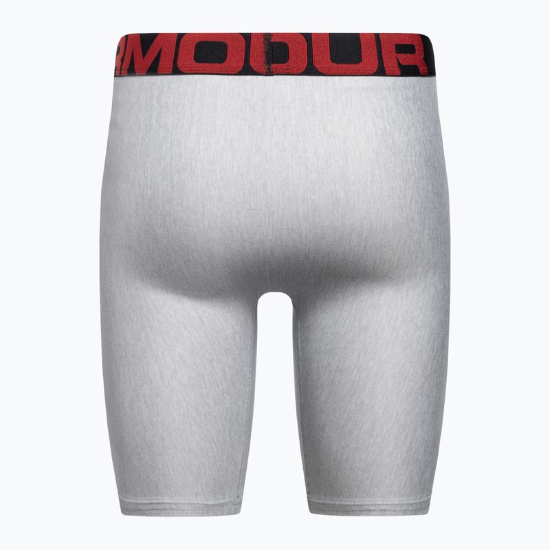 Pánské boxerky Under Armour Ua Tech 9In 2-Pack šedé 1363622-011 3
