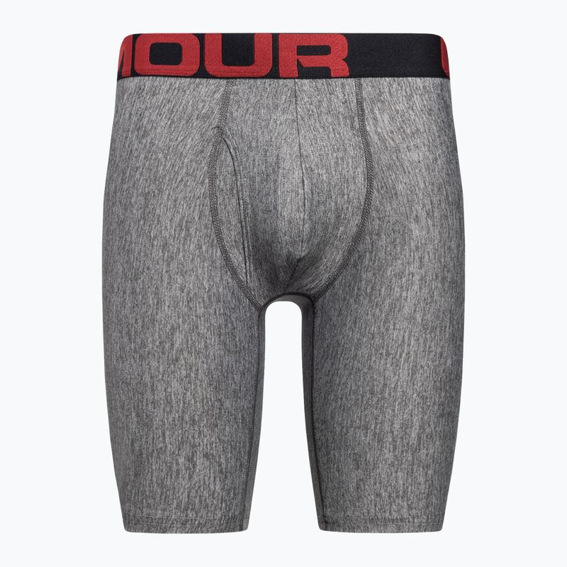 Pánské boxerky Under Armour Ua Tech 9In 2-Pack šedé 1363622-011 5