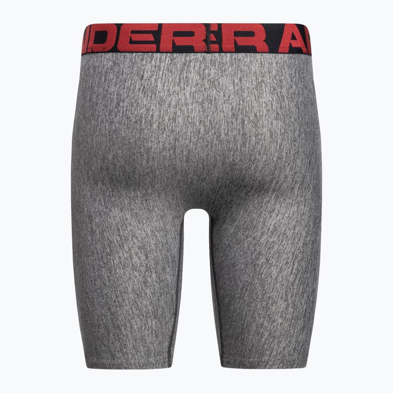Pánské boxerky Under Armour Ua Tech 9In 2-Pack šedé 1363622-011 6