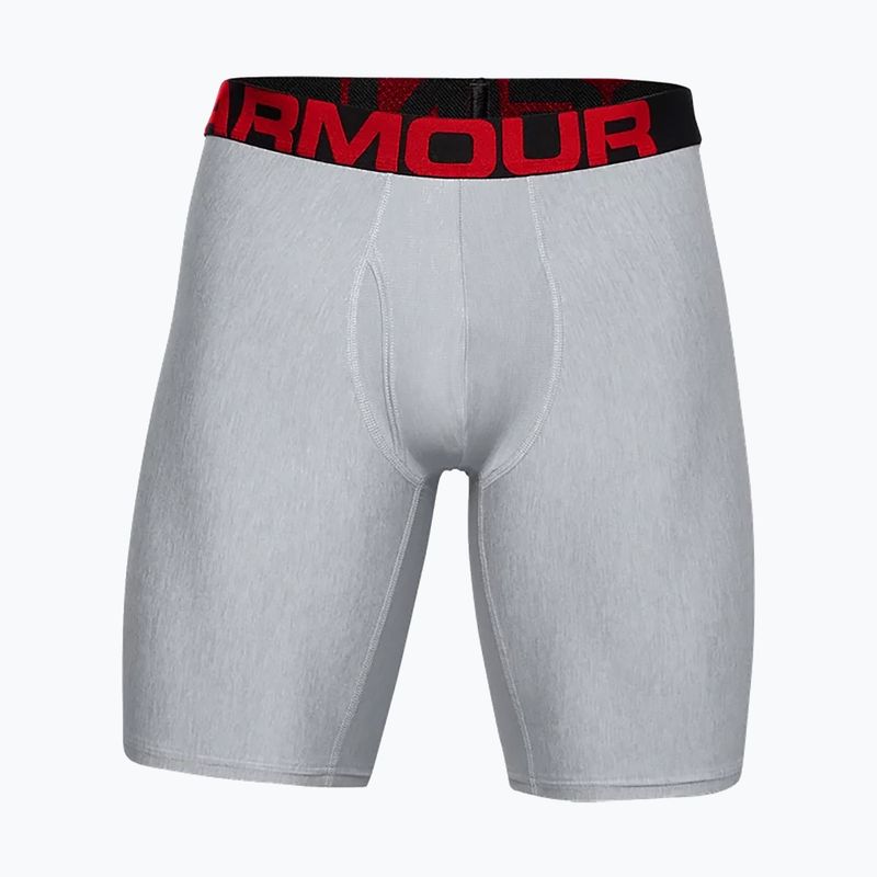 Pánské boxerky Under Armour Ua Tech 9In 2-Pack šedé 1363622-011 8