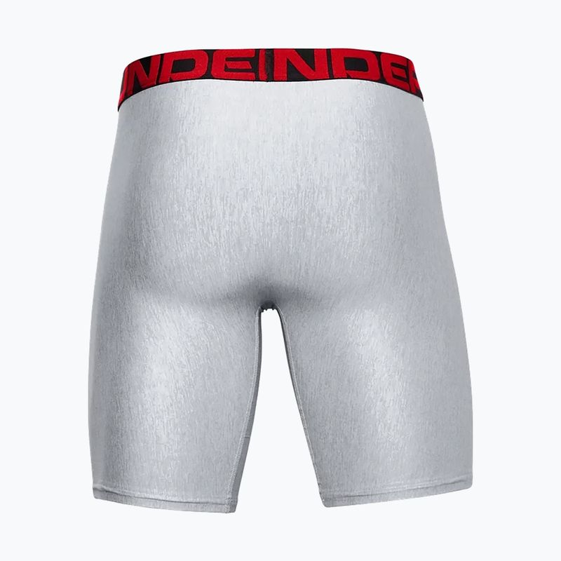 Pánské boxerky Under Armour Ua Tech 9In 2-Pack šedé 1363622-011 9