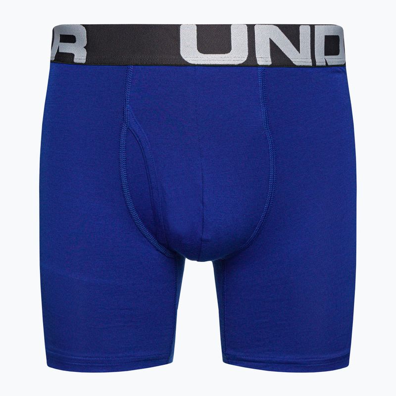 Under Armour Charged Cotton 6 pánské boxerky 3 ks modré 1363617 5