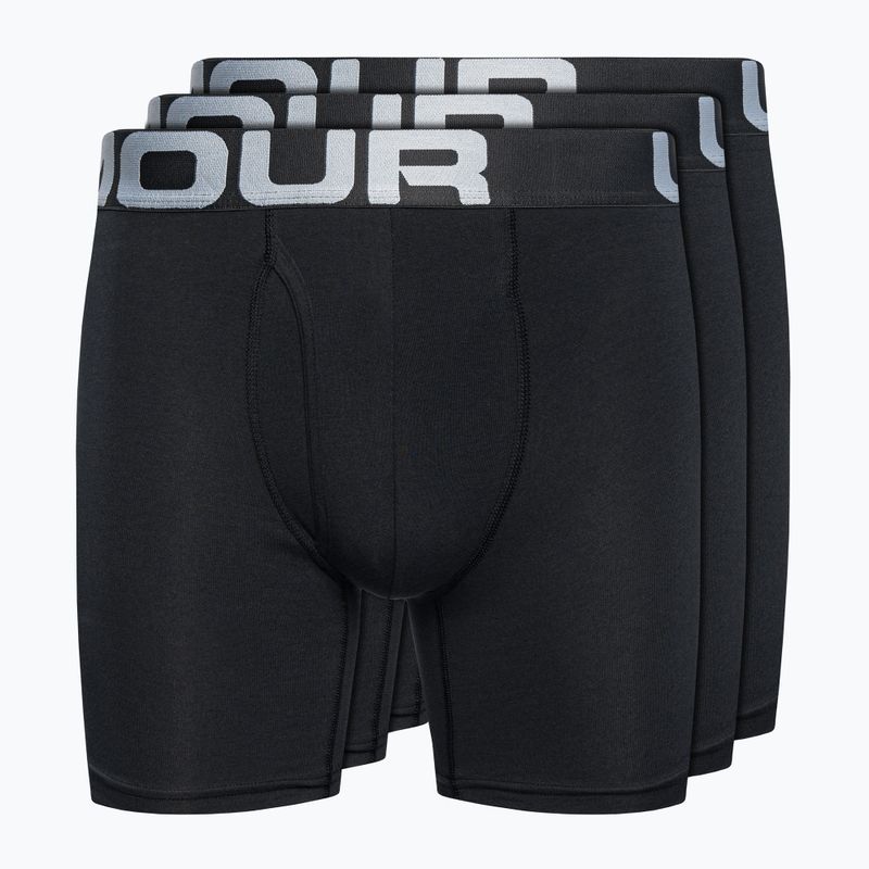 Pánské boxerky Under Armour Charged Cotton 6 3 ks. Balení černé 1363617