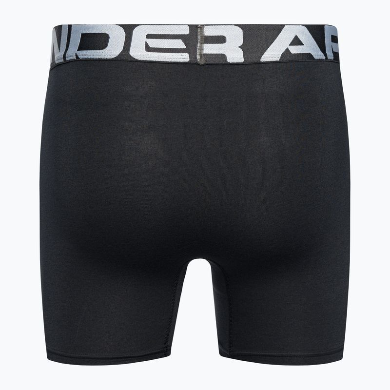 Pánské boxerky Under Armour Charged Cotton 6 3 ks. Balení černé 1363617 3