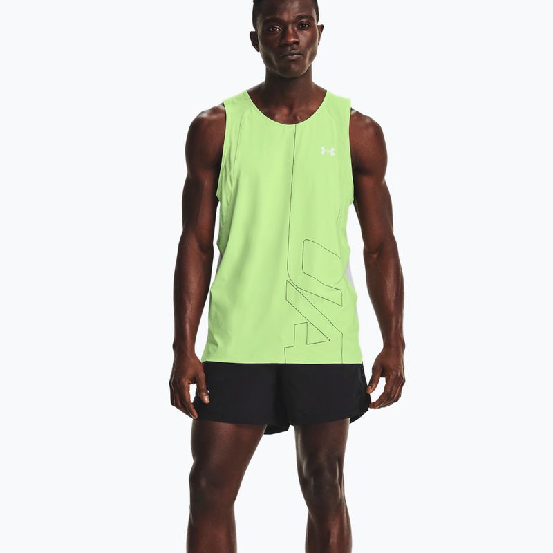 Pánské běžecké šortky Under Armour Launch Sw 5'' černé 1361492 3