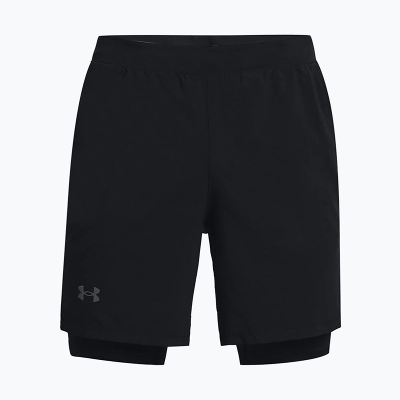 Under Armour Launch Sw 7'' 2N1 pánské běžecké šortky černé 1361497-001
