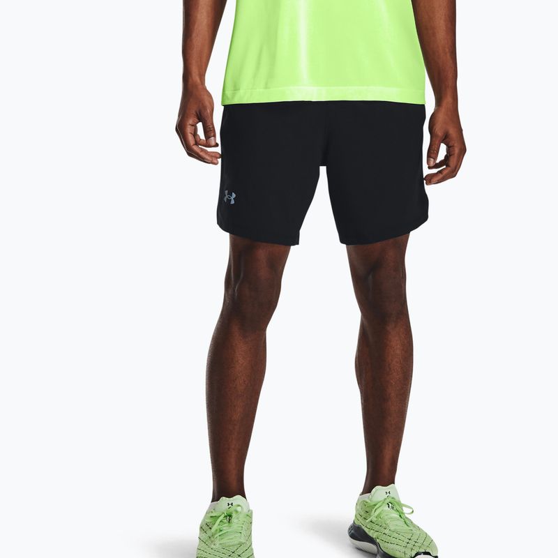 Under Armour Launch Sw 7'' 2N1 pánské běžecké šortky černé 1361497-001 3