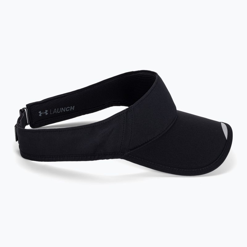 Pánská kšiltovka Under Armour Isochill Launch Run Visor Black UAR-1361563001 2
