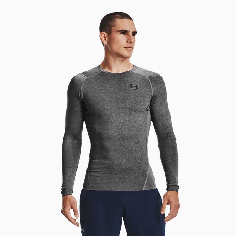 Pánské tričko Under Armour HG Armour Comp grey training longsleeve 1361524-090