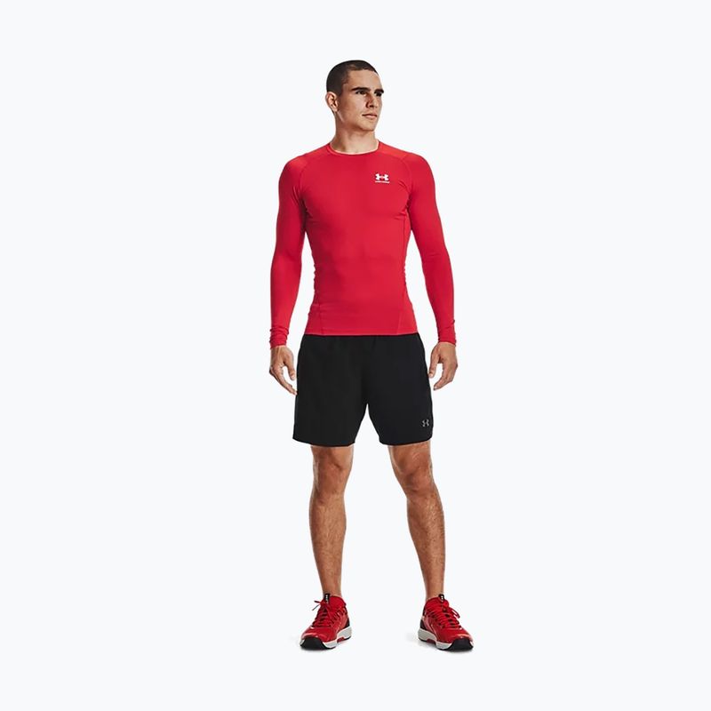 Under Armour pánské tričko s dlouhým rukávem Ua Hg Armour Comp LS červené 1361524-600 2