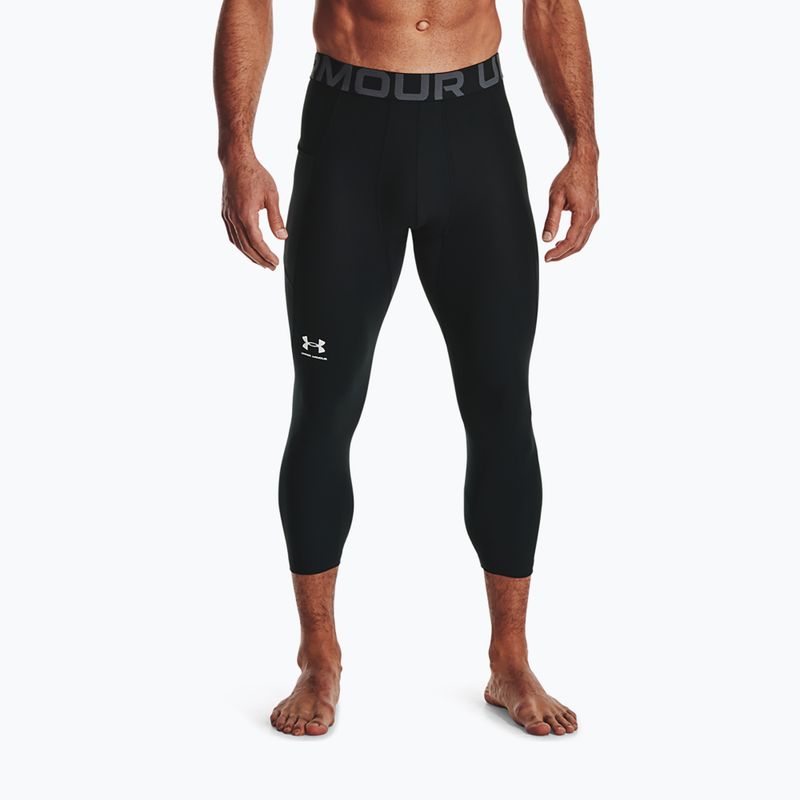 Pánské legíny Under Armour HG Armour 3/4 black/white