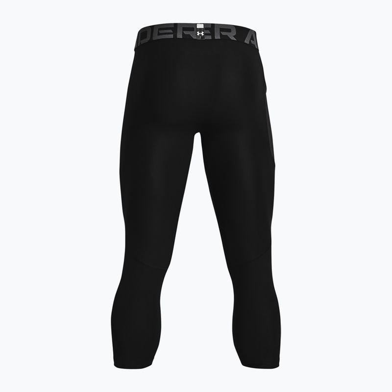 Pánské legíny Under Armour HG Armour 3/4 black/white 6