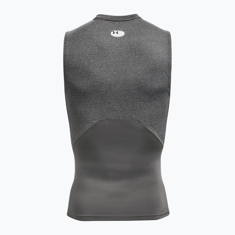 Pánské tréninkové tílko Under Armour Heat Gear Armour Comp Training Tank carbon heather/black 6