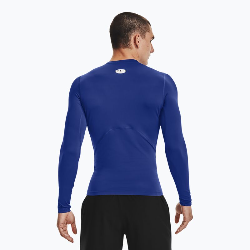Under Armour pánské tričko s dlouhým rukávem Ua Hg Armour Comp LS navy blue 1361524-400 2