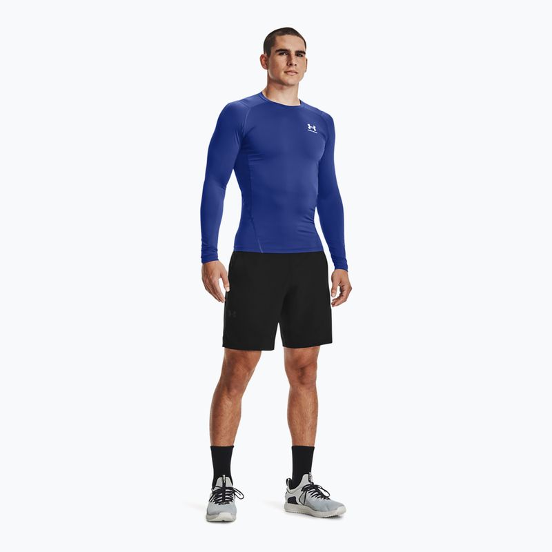 Under Armour pánské tričko s dlouhým rukávem Ua Hg Armour Comp LS navy blue 1361524-400 3