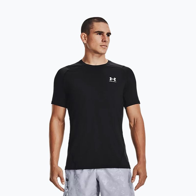 Under Armour HeatGear Armour Fitted pánské tréninkové tričko černé 1361683